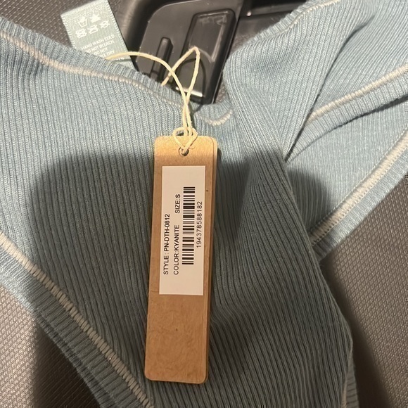 Skims Cotton Rib Thong - Picture 3 of 3